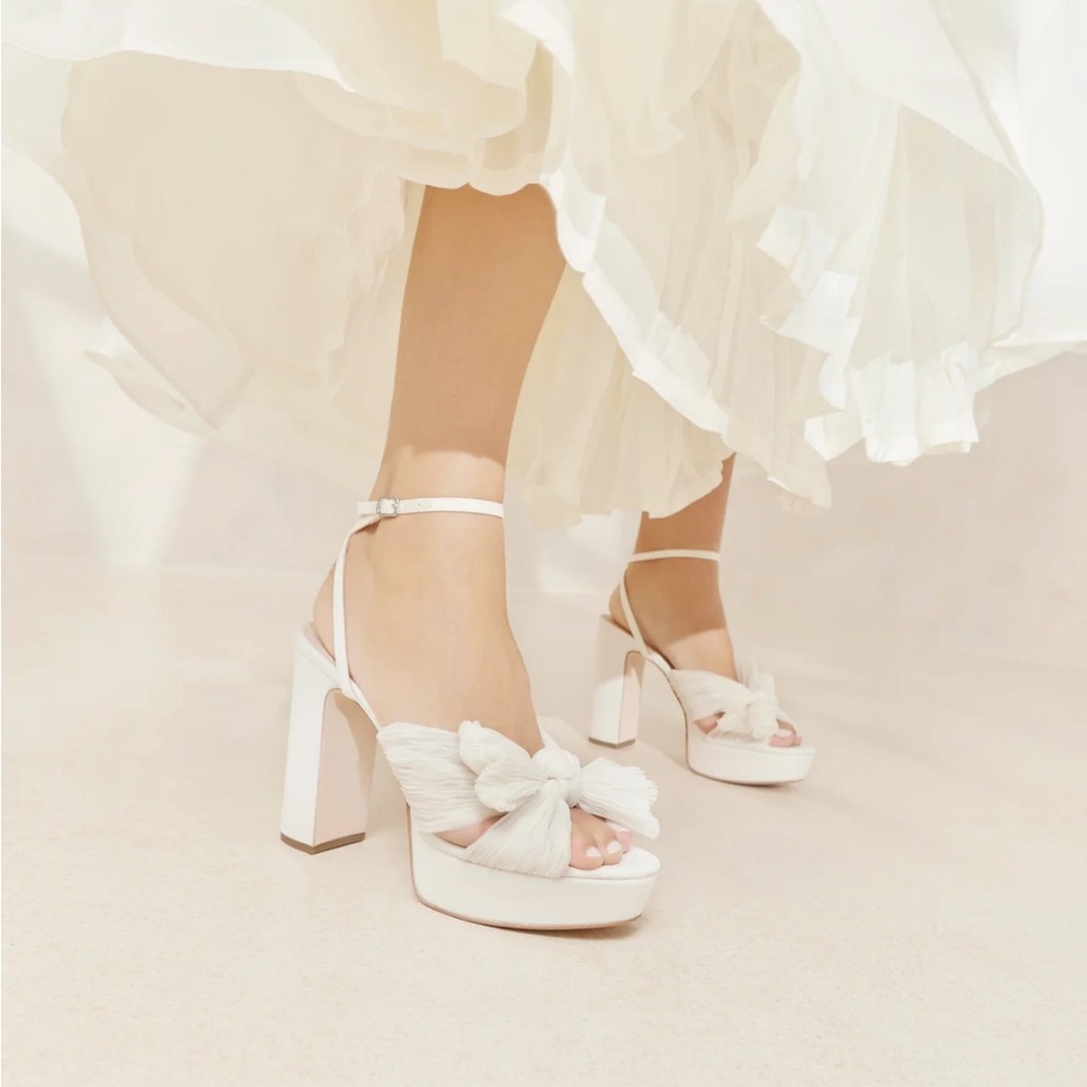 Loeffler Randall Natalia Platform in Pearl